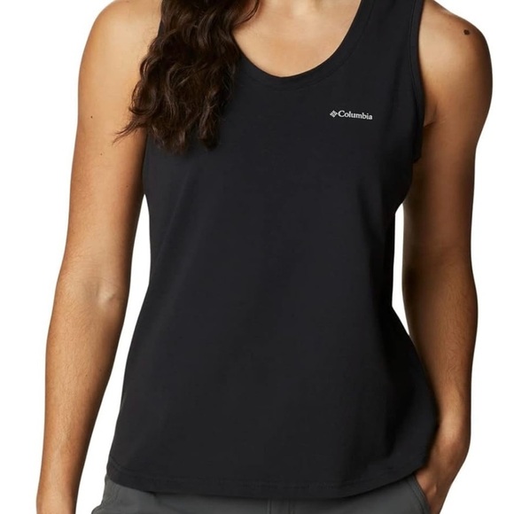 Columbia| Hike All-Day-Dry Black Fitness Activewear Tank Top Sz XS - Picture 1 of 5